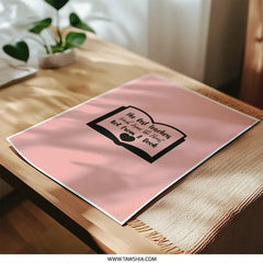 Teacher Appreciation Photographic Prints, Heartfelt Teaching Quotes, Teacher Gift, Classroom Decor, End of Year Gift, Thank You Teacher - Tawshia