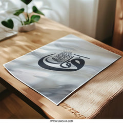 Islamic Wall Art Print, Arabic Calligraphy Art, Muslim Home Decor, Photographic Print - Tawshia