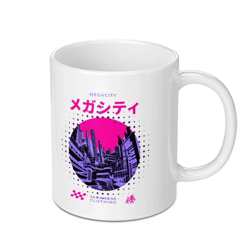 Megacity Japanese Clothing Unique Mug product