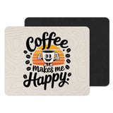 Coffee Makes Me Happy Retro Mouse Pad product