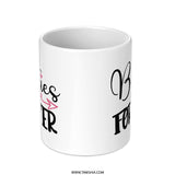 Besties Forever Mug, Friend Gift Idea, Friendship Mug, Best Friend Coffee Mug, Funny Best Friend Gift, Gift For Best Friend, Bestie Mug - Tawshia