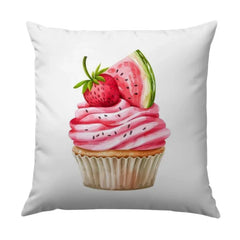 Cupcake Pillow, Strawberry Pillow, Watermelon Pillow, Dessert Pillow, Cute Pillow, Decorative Pillow, Home Decor Pillow - Tawshia