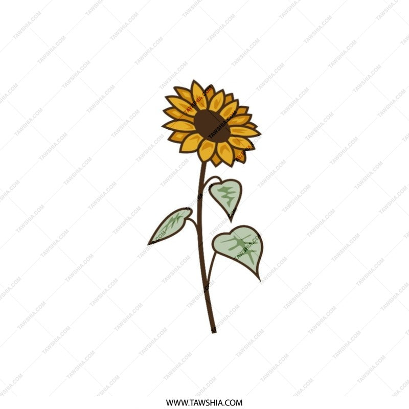 Sunflower Pillow, Floral Design, Decorative Pillow, Accent Pillow, Throw Pillow, Home Decor, Farmhouse Pillow, Botanical Pillow, Gift Idea - Tawshia