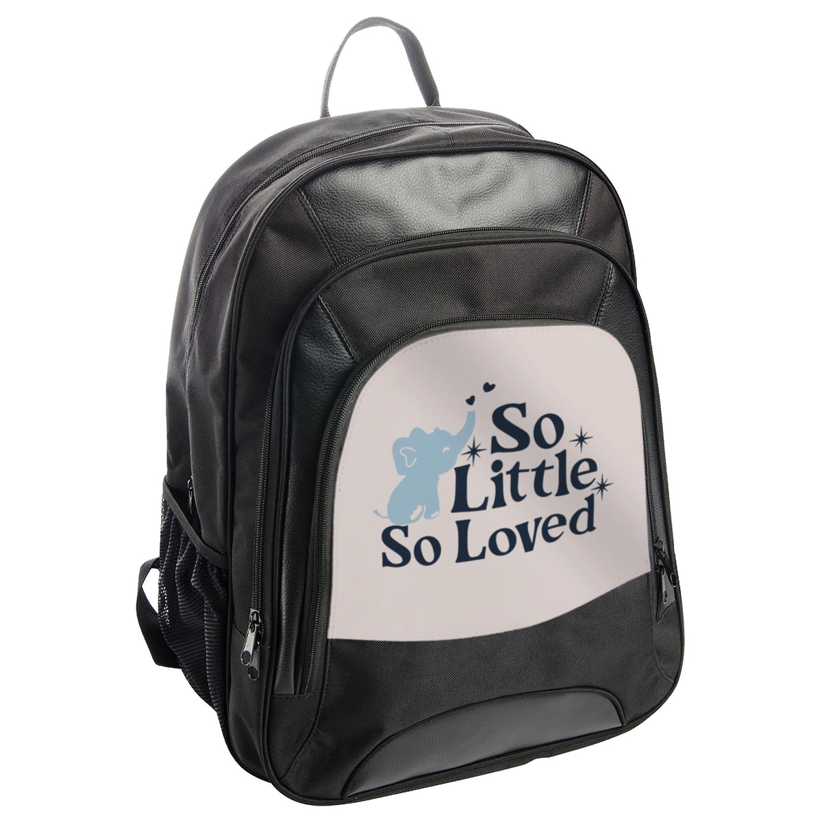So Little So Loved Baby Elephant Graphic Backpack product type