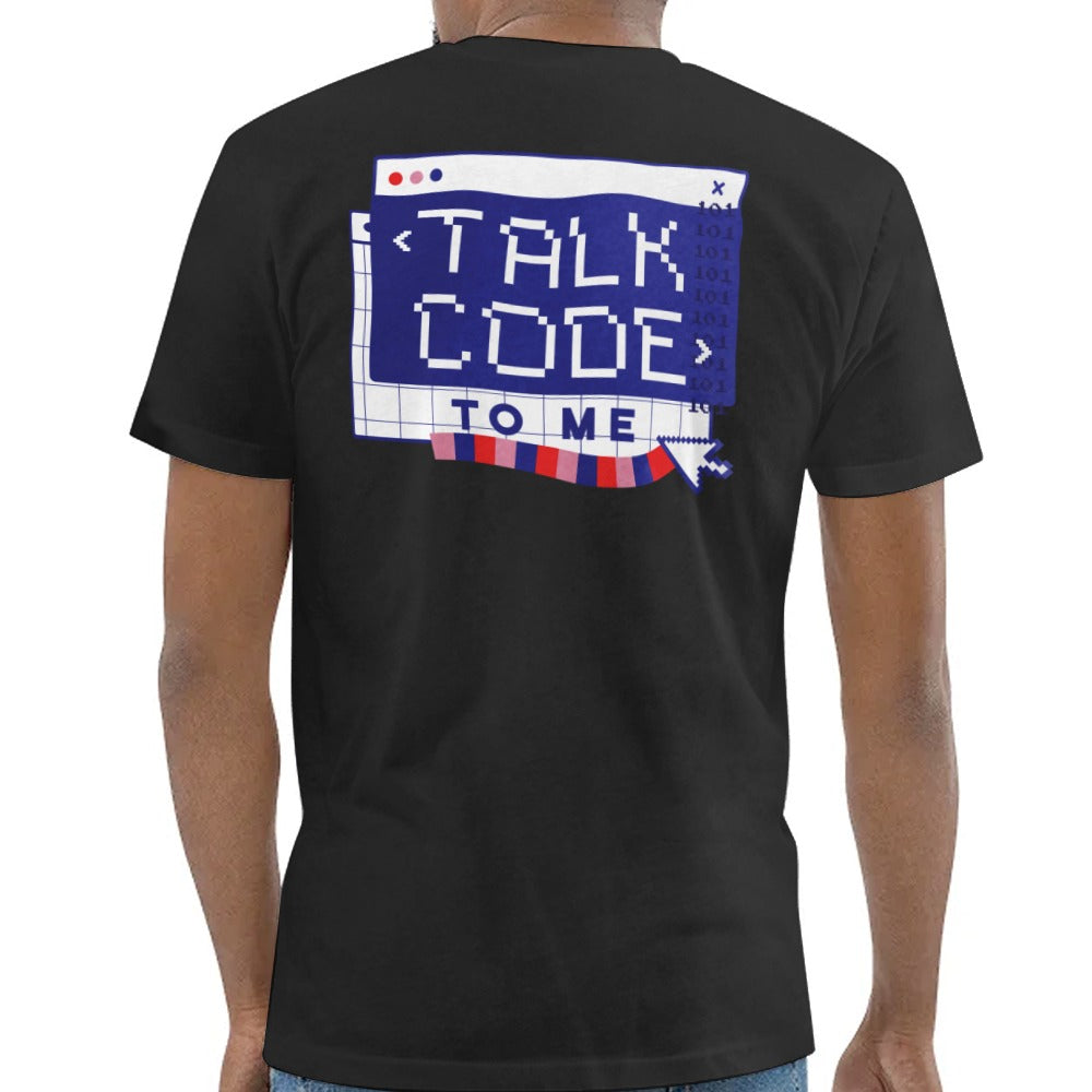 Talk Code To Me Graphic Printed T-shirt product type