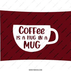 Coffee Hug Pillow, Cozy Home Decor, Coffee Lover Gift, Unique Pillow Design, Decorative Accent Pillow, Relaxing Vibes, Stylish Pillow, Home - Tawshia