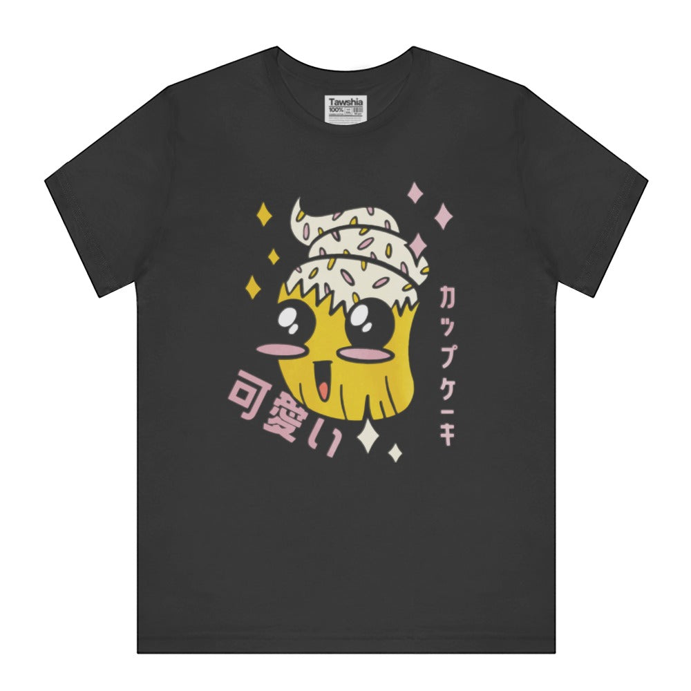 Kawaii Cupcake Cute Cartoon Unisex Fashion T-Shirt Product