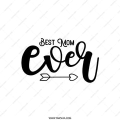 Best Mom Ever Pillow, Mothers Day Pillow, Mom Gift Idea, Decorative Pillow, Heart Arrow Pillow, Gift For Her, Cozy Pillow - Tawshia