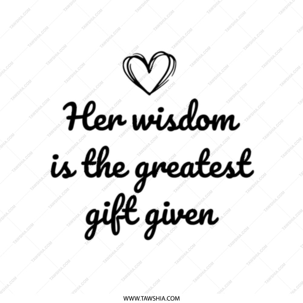 Wisdom Tote Bag, Inspirational Quote Bag, Heart Design, Gift for Her, Motivational Tote, Everyday Bag, Shopping Tote, Book Bag - Tawshia