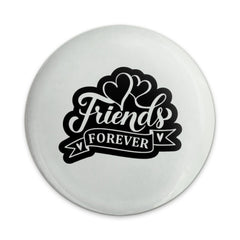 Friends Forever Pinback Button, Best Friends Gift, Friendship Button, BFF Button, Heart Badge, Friendship Jewelry, Friendship Day Button - Tawshia