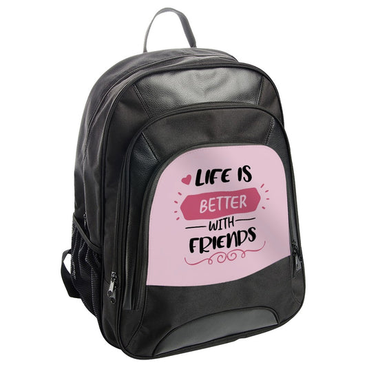Friends Forever Backpack, Better With Friends Back Pack, Friendship Gift Back to School Back Pack, Cute Backpack for Girls, Gift for Best - Tawshia