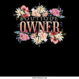 Boutique Owner Decorative Floral Sign product type
