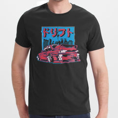 Japanese Drift Car Graphic Tee shirt product type