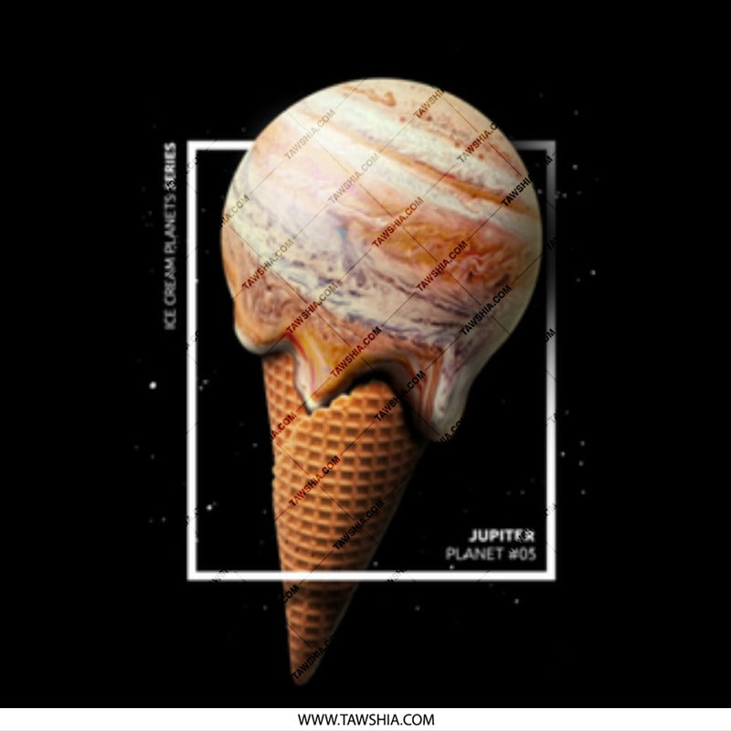 Jupiter Planet Ice Cream Planets Series product type