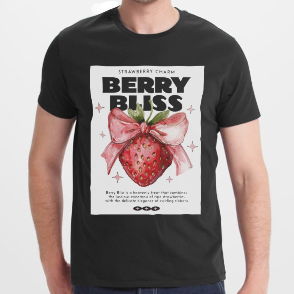 Berry Bliss Strawberry Charm Graphic Tee product
