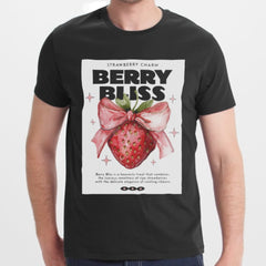 Berry Bliss Strawberry Charm Graphic Tee product