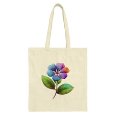 Floral Tote Bag, Colorful Flower Print, Unique Tote, Gift Idea, Trendy Bag, Aesthetic Design, Everyday Bag, Shopping Tote - Tawshia