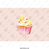 Lemon Cupcake Tumbler, Sweet Treat Tumbler, Foodie Gift Idea, Baking Lover Gift, Trendy Tumbler, Cupcake Art Tumbler - Tawshia