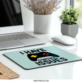 Funny Gamer Mouse Pad, I Have Control Issues, Video Game Controller, Gaming Gift, Desk Accessory, Office Decor, Computer Mousepad - Tawshia