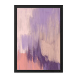 Abstract Pastel Purple and Pink Hues Wall Art product type