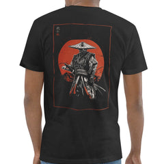 Samurai Warrior with Red Sun T-shirt product type