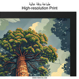 Redwood Forest Wall Art, Giant Sequoia Tree Print, Nature Photography, Landscape Art, Forest Scene, Tree Artwork, Home Decor - Tawshia