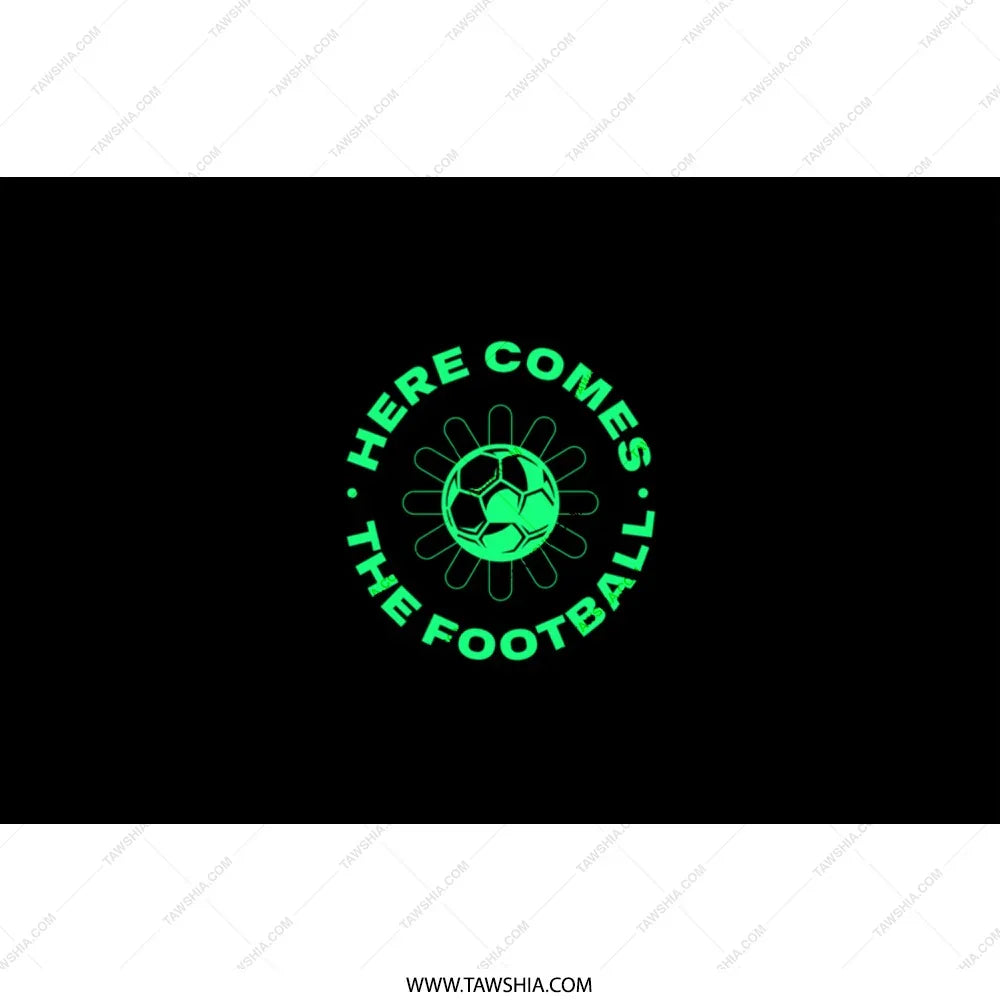 Here Comes The Football Glowing T-shirt product