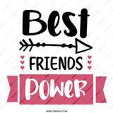 Best Friends Power Mug, Cute Friendship Gift, Bestie Gift Idea, Funny Coffee Mug, Sister Mug, BFF Present, Friends Forever Mug, Mug - Tawshia