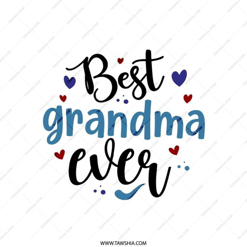 Best Grandma Ever Pillow, Grandmother Gift, Grandma Birthday Gift, New Grandma Present, Grandparent's Day Decor, Throw Pillow - Tawshia