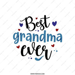 Best Grandma Ever Pillow, Grandmother Gift, Grandma Birthday Gift, New Grandma Present, Grandparent's Day Decor, Throw Pillow - Tawshia