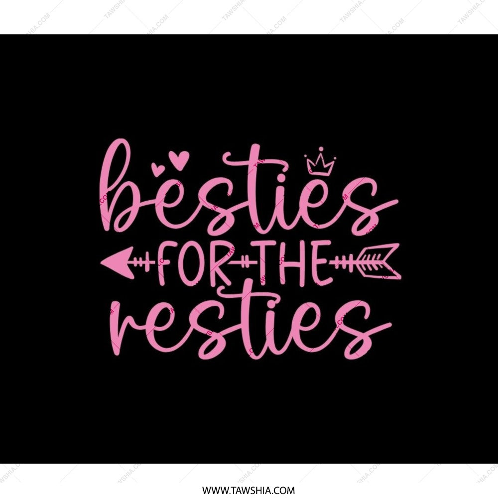 Besties For The Resties Backpack, Friendship Backpack, Cute Backpack, Best Friend Gift, Matching Backpack, Travel Backpack - Tawshia