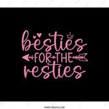 Besties For The Resties Backpack, Friendship Backpack, Cute Backpack, Best Friend Gift, Matching Backpack, Travel Backpack - Tawshia