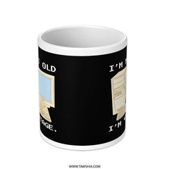 Vintage Computer Nostalgia Design Mug Product