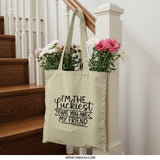 Luckiest Friend Tote Bag, Best Friend Gift, Friendship Appreciation, Gift for Her, Special Friend, Everyday Tote, Unique Tote - Tawshia
