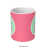 Cute Macarons Mug, Kawaii Dessert Coffee Cup, Sweet Treat Gift, Pastel Colors Mug, Foodie Gift Idea, Unique Coffee Mug, Funny Macaron Mug - Tawshia
