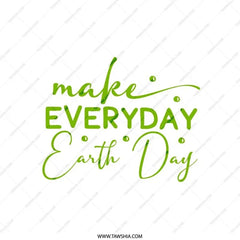 Earth Day Pillow, Everyday Earth Day Decor, Green Earth Day Throw Pillow, Planet Earth Cushion, Earth Lover Gift, Eco Friendly Home - Tawshia