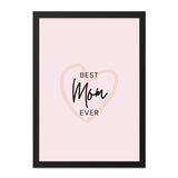 Best Mom Ever Wall Art, Mother's Day Gift, Printable Art, Mom Wall Decor, Mothers Day Gift Idea, Gift for Mom, Minimalist Art - Tawshia