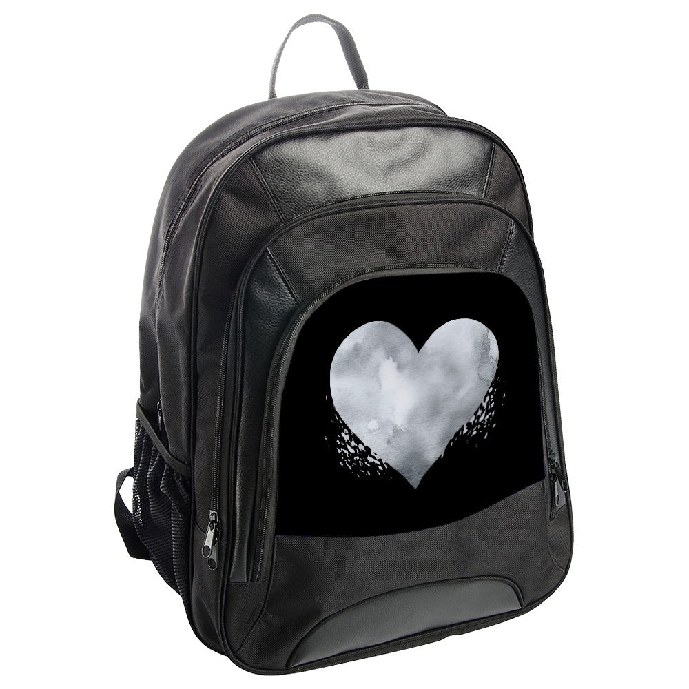 Watercolor Heart Backpack, Love Backpack, Heart Design Backpack, Stylish Backpack, Everyday Backpack, Trendy Backpack - Tawshia