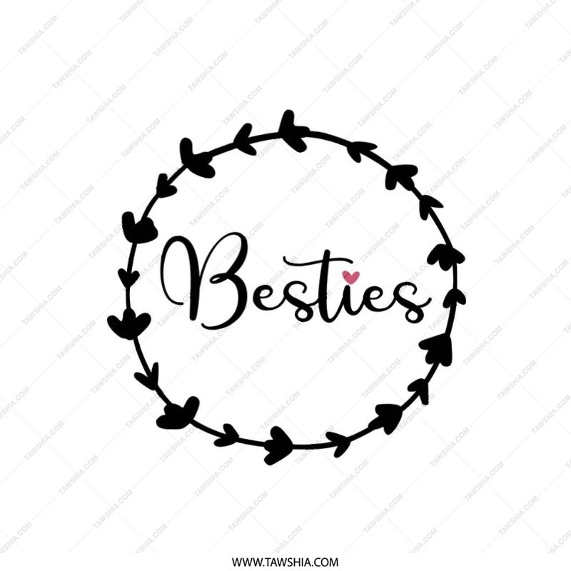 Besties Pillow, Friendship Gift, Best Friend Pillow, Cute Pillow, Best Friends Forever, Bff Pillow, Decorative Pillow, Home Decor - Tawshia