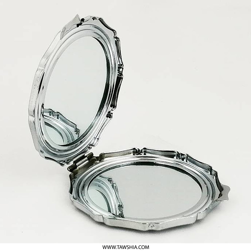 Dabbing Astronaut Pocket Mirror, Cool Space Gift, Funny Cosmonaut Mirror, Trendy Handbag Mirror, Unique Compact Mirror - Tawshia