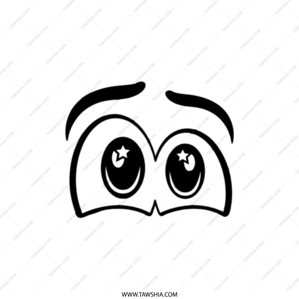 Cartoon Eyes Tote Bag, Funny Expression Shopping Bag, Quirky Tote, Cute Eye Design, Aesthetic Tote, Everyday Bag, Gift Idea Tote Bag - Tawshia