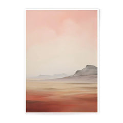 Desert Landscape Photographic Print, Abstract Mountains Artwork, Earth Tones Photo, Modern Wall Decor, Home Art, Fine Art Photography - Tawshia
