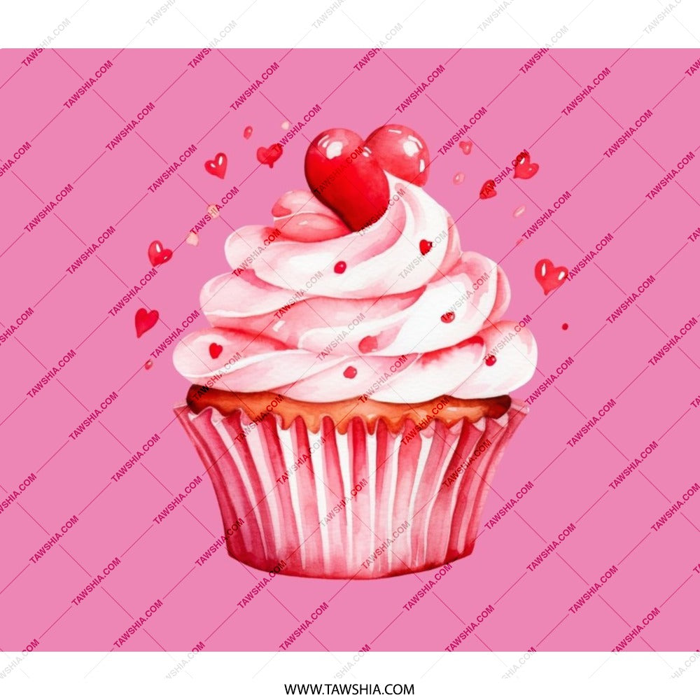 Cupcake Backpack, Pink Backpack, Sweet Treat Backpack, Hearts Backpack, Dessert Backpack, School Backpack, Gifts for Her, Gifts for Kids - Tawshia