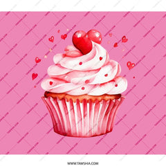 Cupcake Backpack, Pink Backpack, Sweet Treat Backpack, Hearts Backpack, Dessert Backpack, School Backpack, Gifts for Her, Gifts for Kids - Tawshia