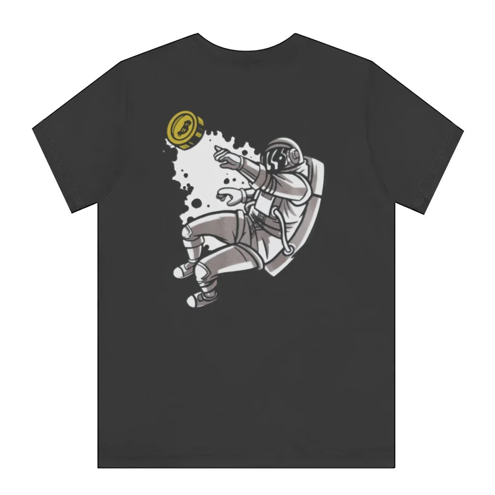 Astronaut Reaching For Coin Graphic T-Shirt product