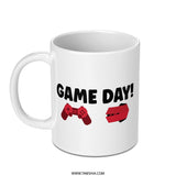 Game Day Mug, Gamer Gift, Gaming Mug, Video Game Lover, Game Controller, Gamer Coffee Cup, Gift For Him, Gift For Her, Console Mug - Tawshia