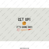 Get Up Its Game Day Tumbler, Sports Fan Gift, Basketball Baseball Tumbler, Game Day Cup, Travel Mug, Sports Lover, Gift Idea - Tawshia