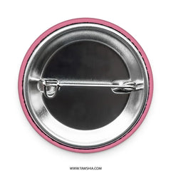 Mothers Nurture Pinback Button, Love Protect Badge, Motherhood Gift Pin, Mom Quote Button, Mother Appreciation Accessory, Pink Button - Tawshia