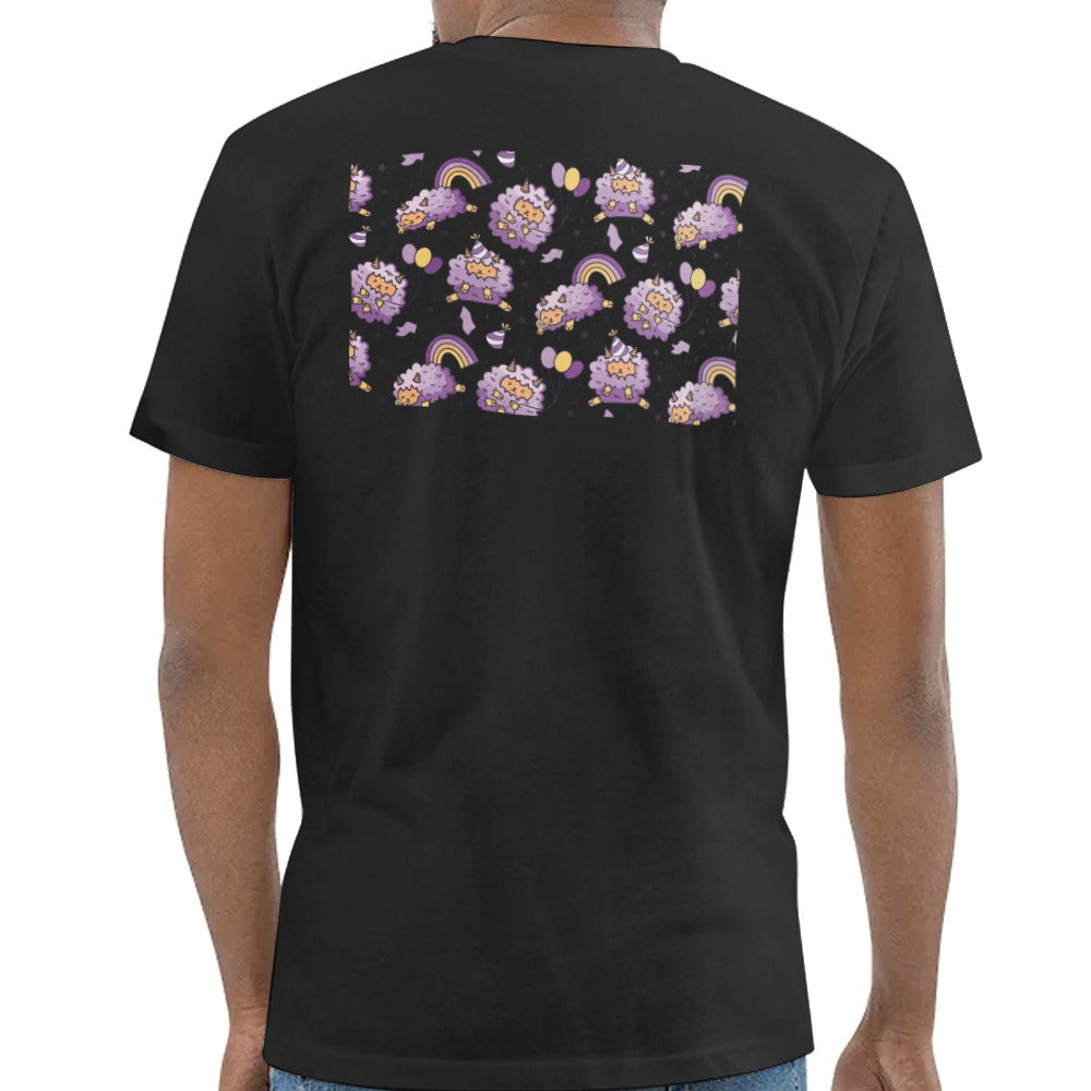 Whimsical Rainbows and Clouds Design T-shirt product