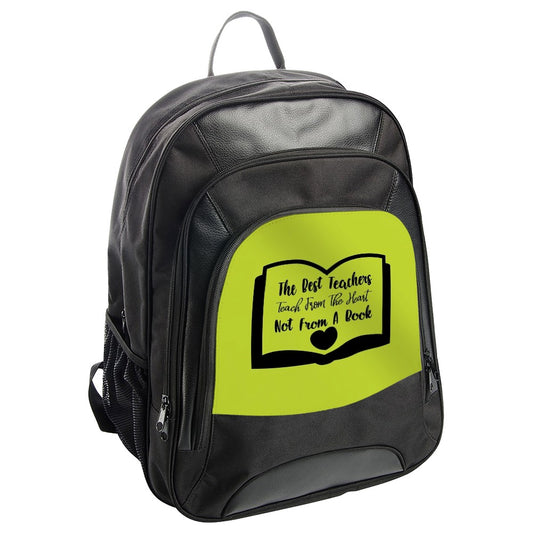 Teacher Appreciation Backpack, Best Teacher Gift, Heart Backpack, Teacher Quote, Gift For Teacher, Teacher Thank You Gift - Tawshia